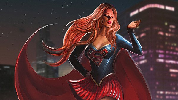 Supergirl Fly - hdwallpaper4k