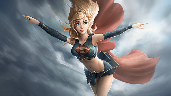 Supergirl Fly High - hdwallpaper4k