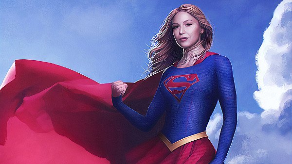 Supergirl Flying Art - hdwallpaper4k