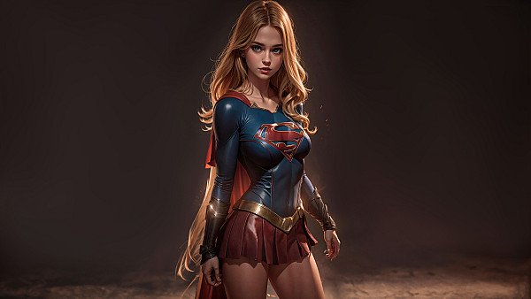 Supergirl Heroic Horizon - hdwallpaper4k