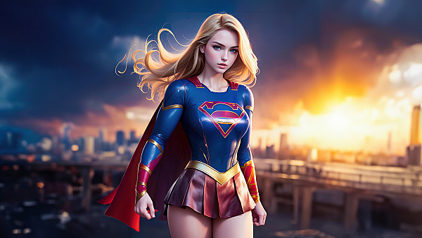 Supergirl Heroic Quest - hdwallpaper4k