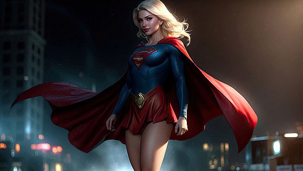 Supergirl Infinite Strength - hdwallpaper4k