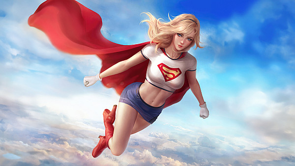 Supergirl Maverick - hdwallpaper4k