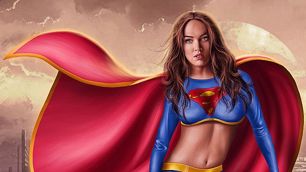 Supergirl Megan Fox - hdwallpaper4k