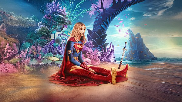 Supergirl Resolute Stand - hdwallpaper4k