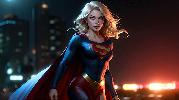 Supergirl Resolve - hdwallpaper4k