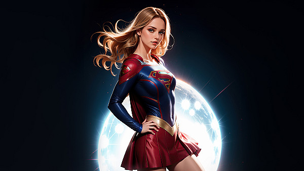 Supergirl The Face Of Courage - hdwallpaper4k