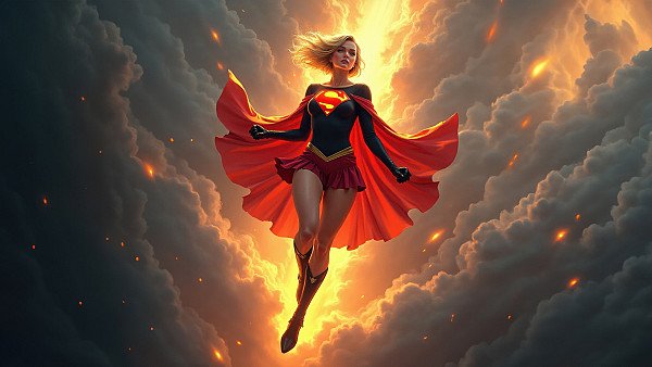 Supergirl The Unstoppable Force - hdwallpaper4k