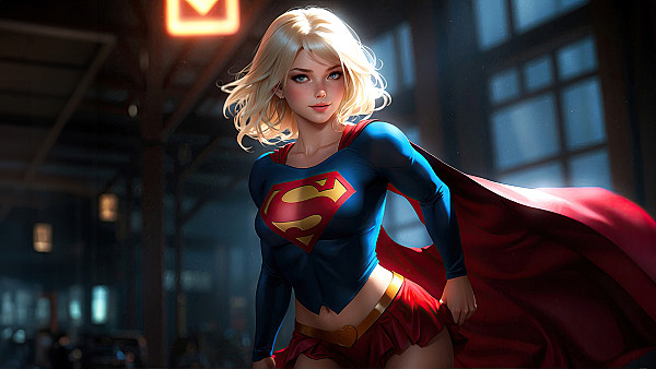 Supergirl Titan - hdwallpaper4k