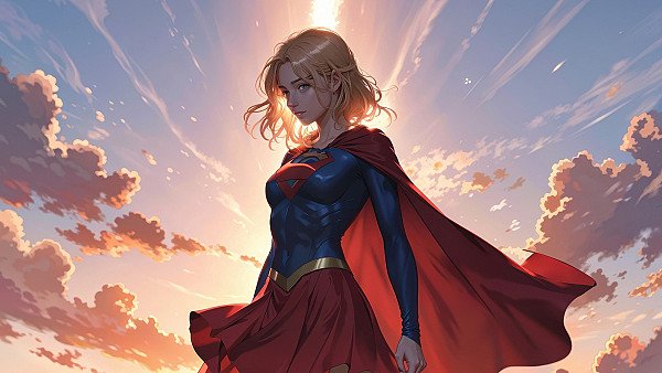 Supergirl Unstoppable Defender - hdwallpaper4k