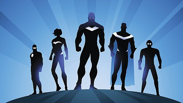 Superheroes Minimalism 4k - hdwallpaper4k