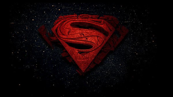 Superman 3d Logo 4k - hdwallpaper4k