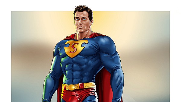 Superman Illustration - hdwallpaper4k