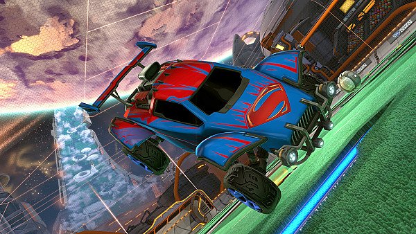 Superman Rocket League Dlc 4k - hdwallpaper4k