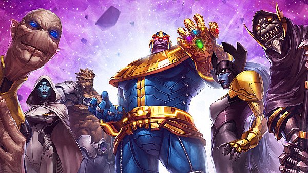 Thanos And His Team Marvel Contest Of Champions - hdwallpaper4k