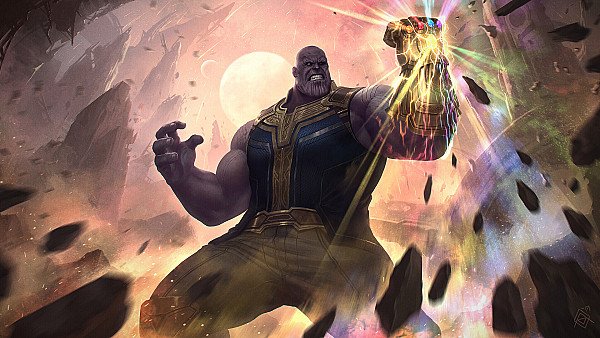 Thanos Avengers Endgame Art HD - hdwallpaper4k