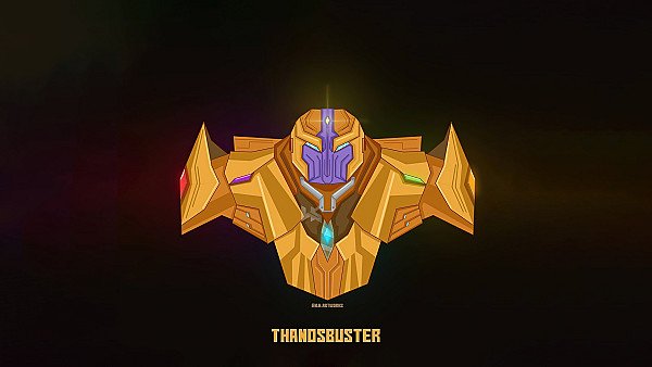 Thanos Buster Minimal 5k - hdwallpaper4k