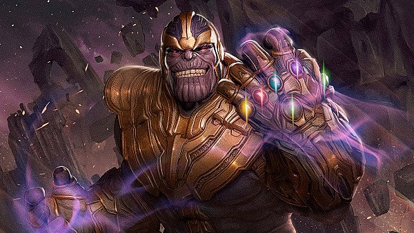 Thanos God Of Death 4k - hdwallpaper4k