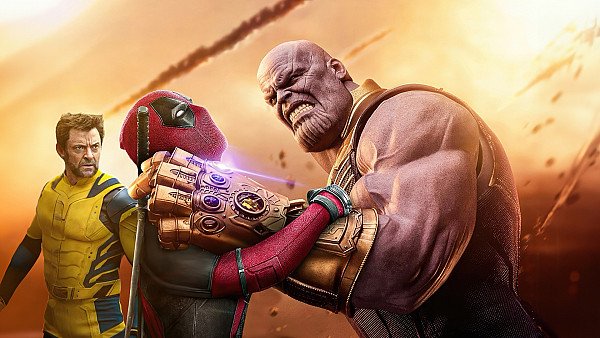 Thanos In Deadpool And Wolverine Universe - hdwallpaper4k