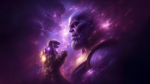 Thanos Infinite Power - hdwallpaper4k