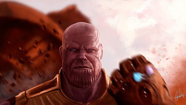 Thanos Infinity Gauntlet 4k - hdwallpaper4k