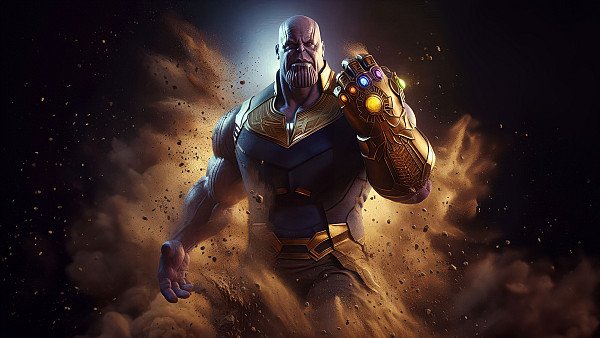 Thanos The Chaotic King - hdwallpaper4k