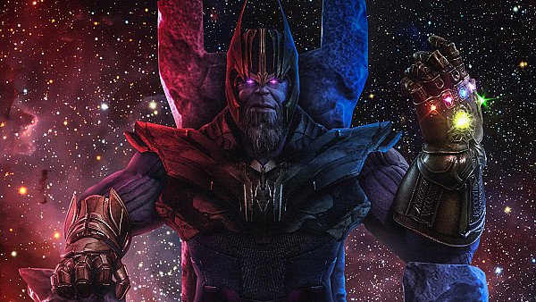 Thanos The End Is Near Art - hdwallpaper4k