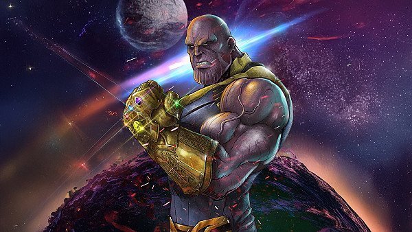 Thanos The Enforcer - hdwallpaper4k