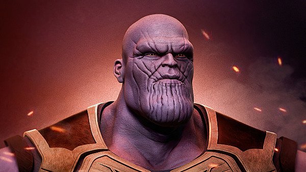 Thanos The Mad Titan Fanart 4k - hdwallpaper4k