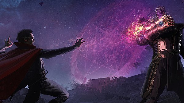 Thanos Vs Doctor Strange - hdwallpaper4k