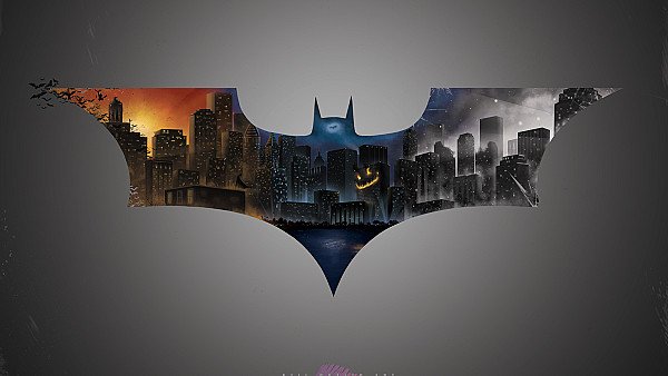 The Dark Knight Bat Logo 5k - hdwallpaper4k