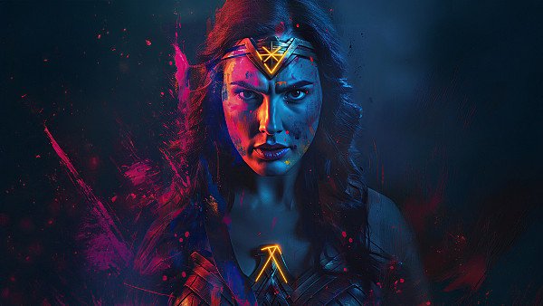 The Enchanting Wonder Woman - hdwallpaper4k