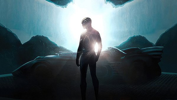 The Flash In Batcave 2023 - hdwallpaper4k