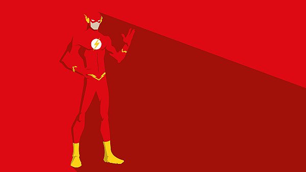 The Flash Minimal - hdwallpaper4k