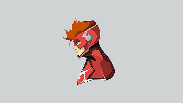 The Flash Minimalism 4k - hdwallpaper4k