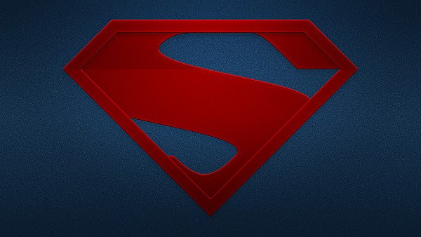 The Man Of Steel Logo - hdwallpaper4k