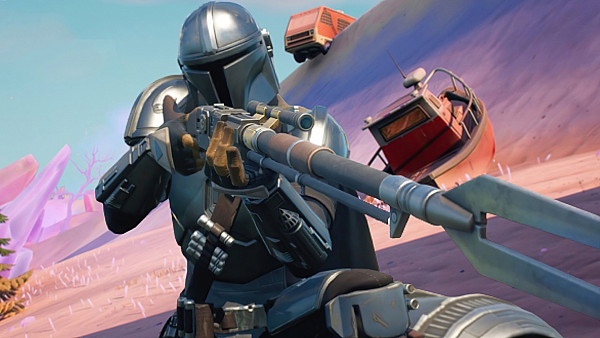 The Mandalorian Fortnite - hdwallpaper4k