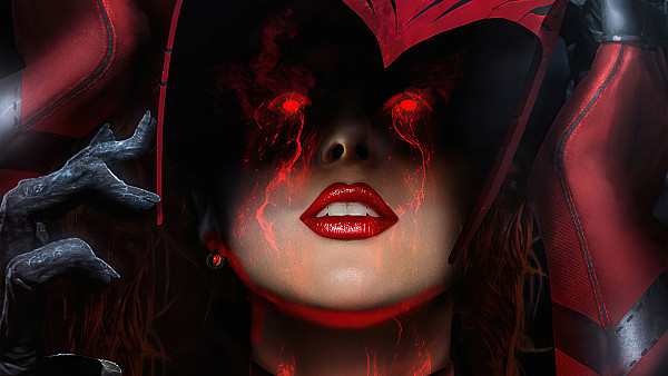 The Scarlet Witch Art 4k - hdwallpaper4k