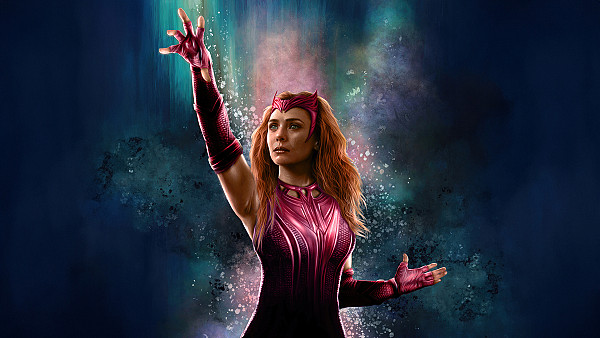 The Scarlet Witch Power Unleashed - hdwallpaper4k