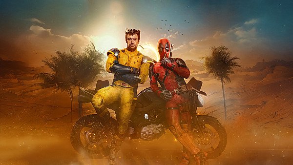 The Strength And Courage Of Deadpool And Wolverine - hdwallpaper4k