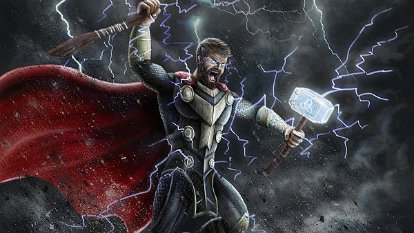 Thor 10k Art - hdwallpaper4k