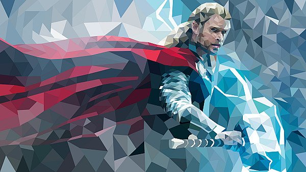 Thor Abstract - hdwallpaper4k