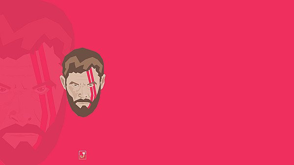 Thor Face Minimalism wallpaper