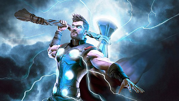 Thor Lighting 4k - hdwallpaper4k