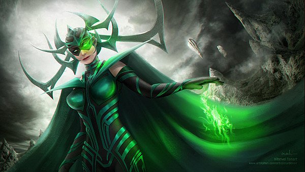 Thor Ragnarok Hela Fanart - hdwallpaper4k