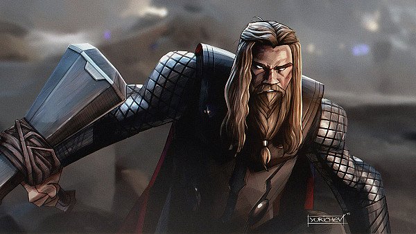 Thor With Stormbreaker - hdwallpaper4k