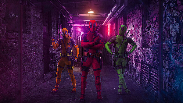 Three Deadpools - hdwallpaper4k