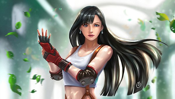 Tifa Fanart 4k wallpaper