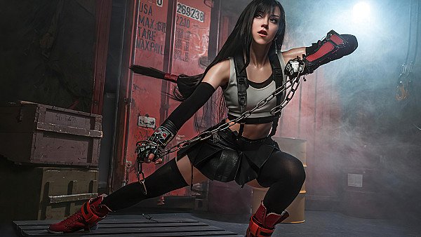 Tifa Final Fantasy Remake Cosplay 5k - hdwallpaper4k