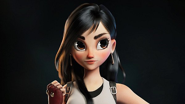 Tifa Lockhart 3d - hdwallpaper4k